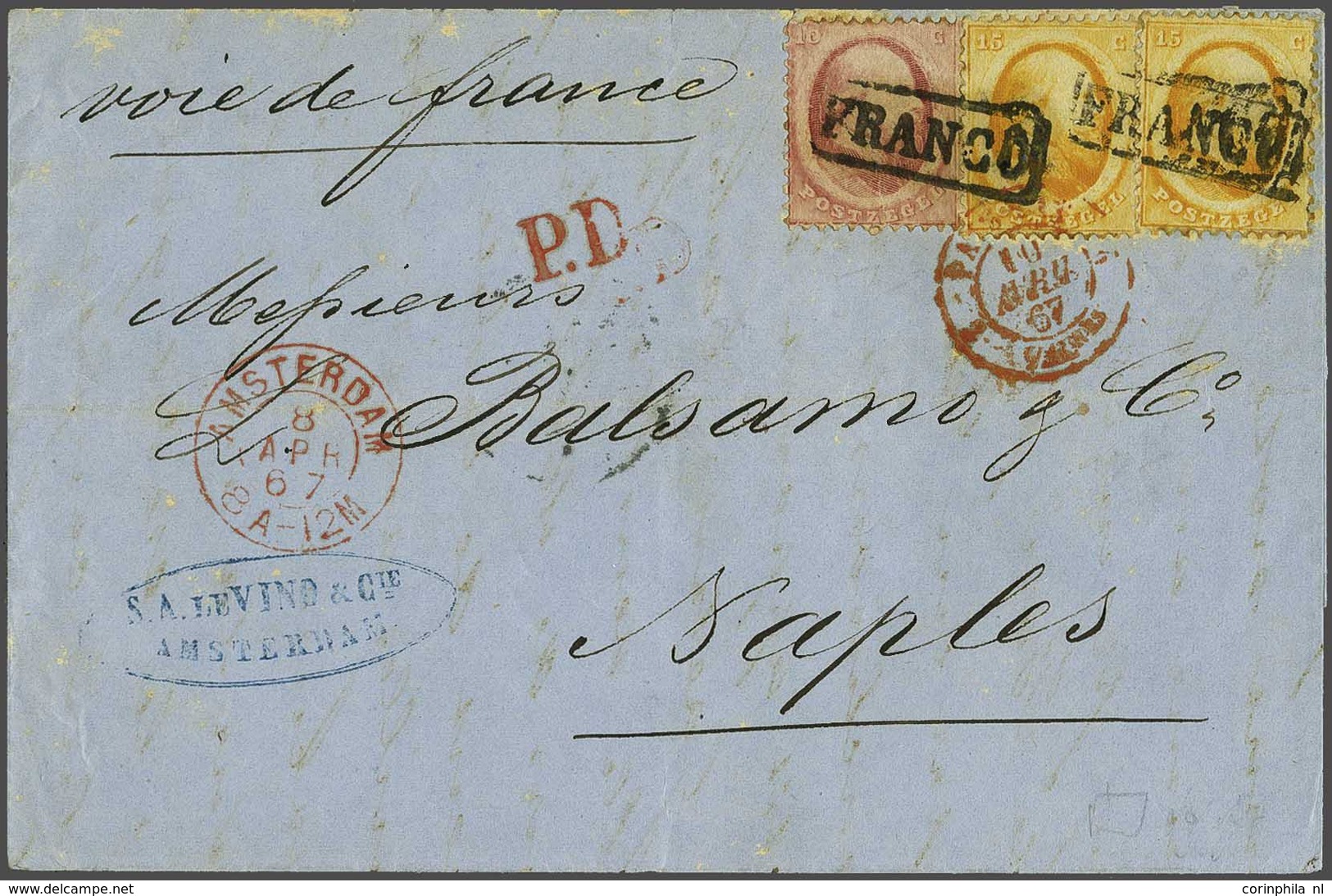 NL 1864 King William III - Other & Unclassified