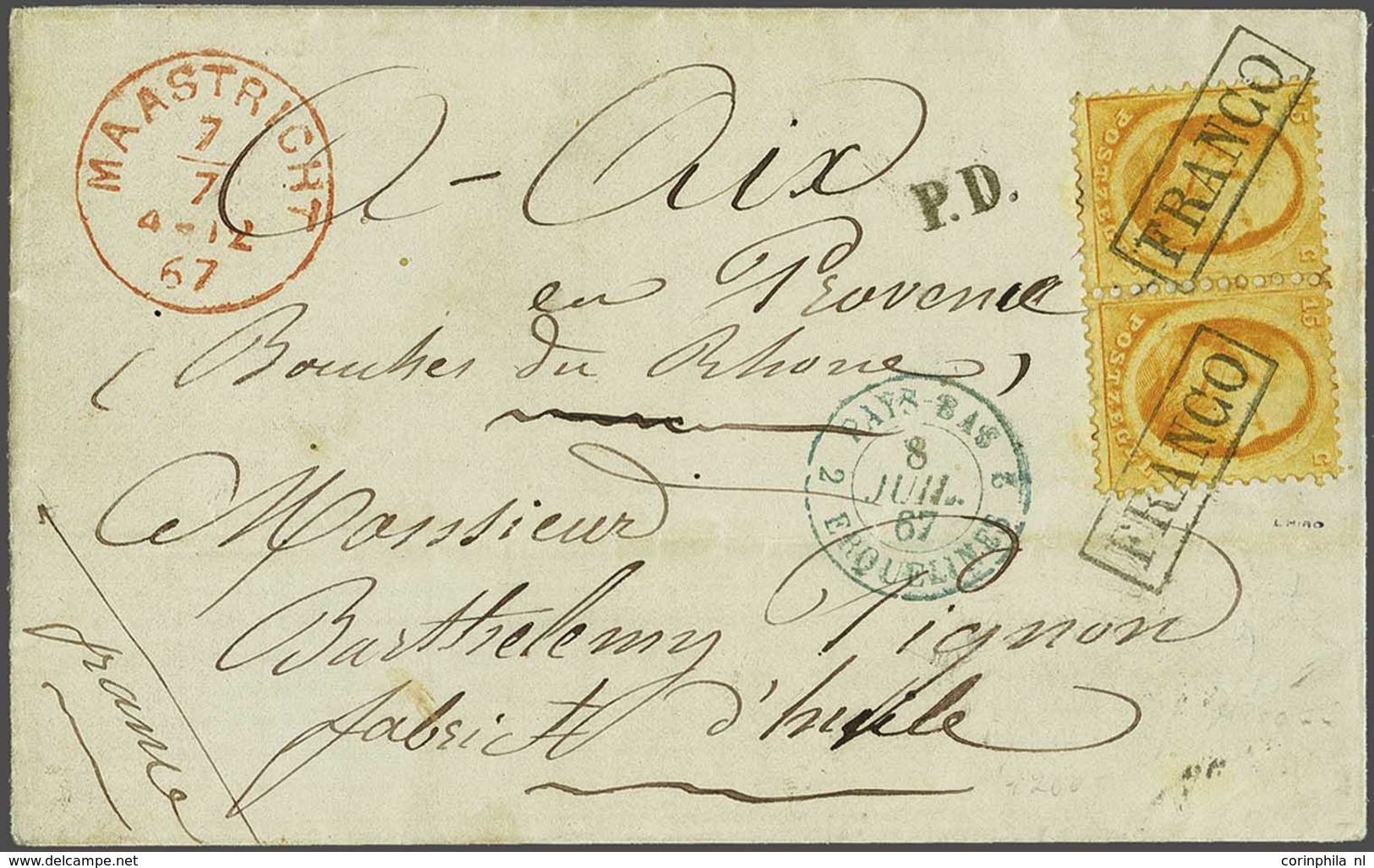 NL 1864 King William III - Other & Unclassified