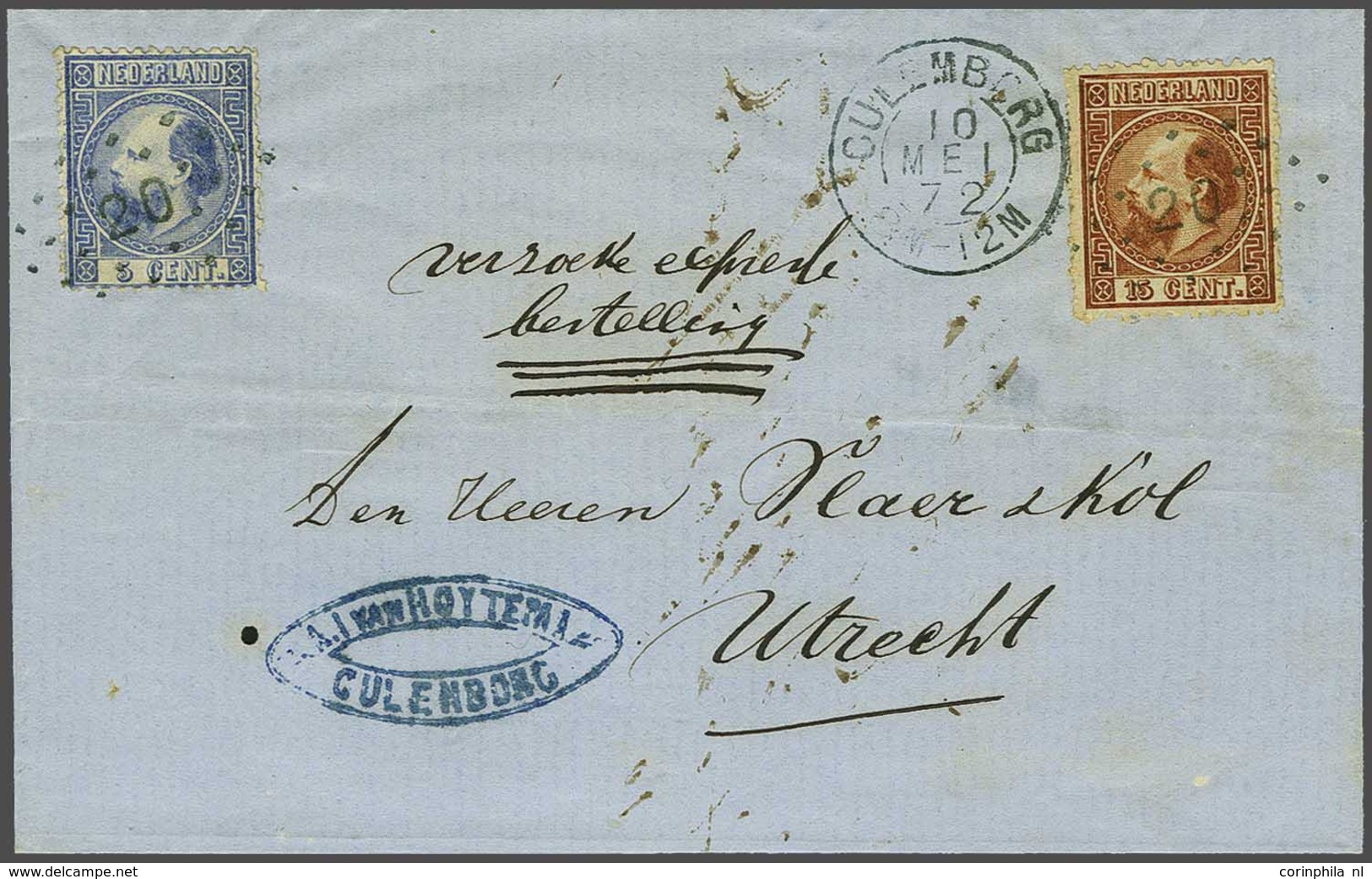 NL 1867 King William III - Other & Unclassified