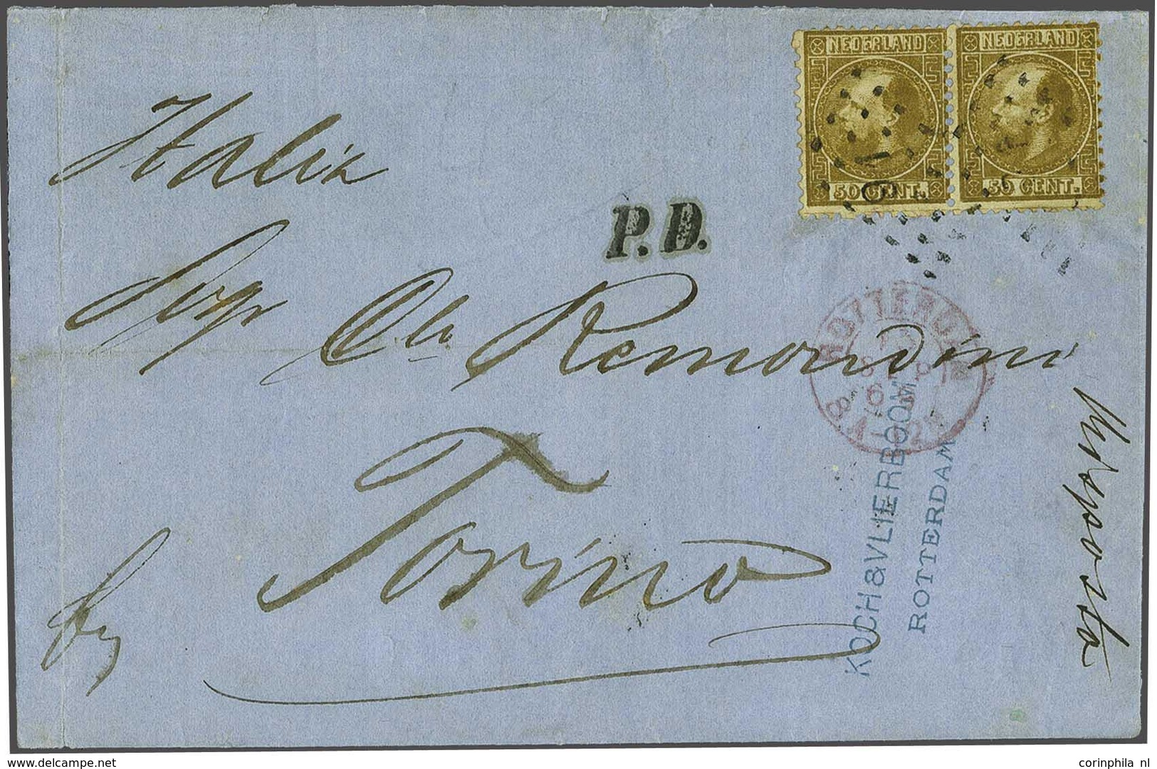 NL 1867 King William III - Autres & Non Classés