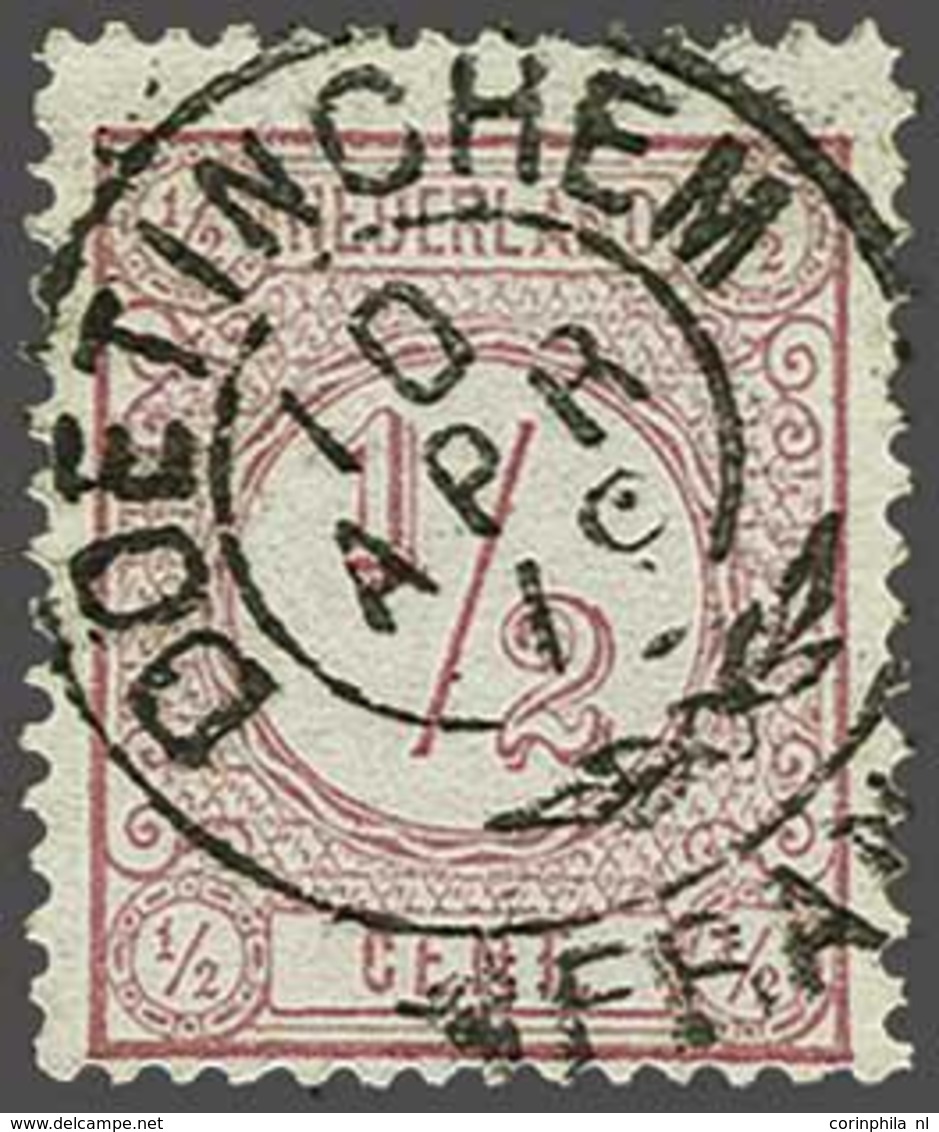 NL 1876-1894 Numerals - Autres & Non Classés