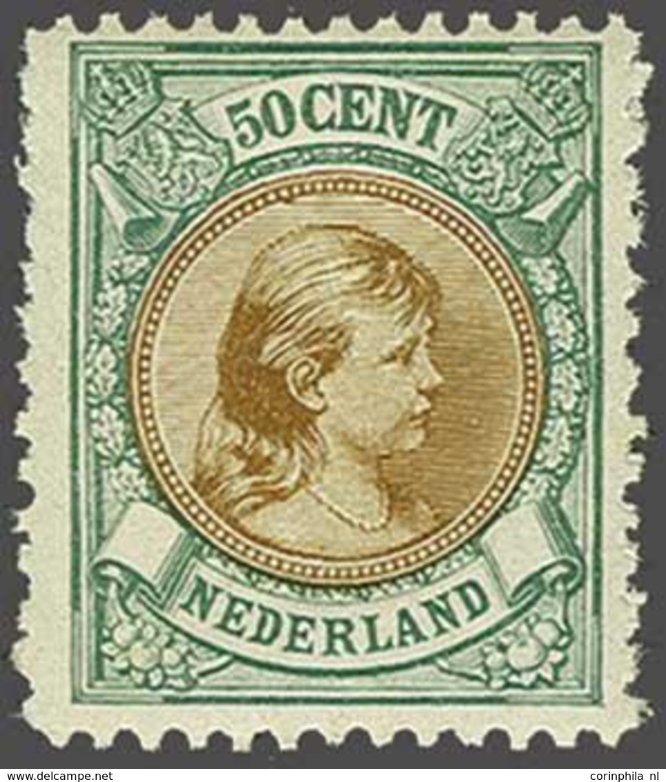 NL 1891 Princess Wilhelmina - Autres & Non Classés