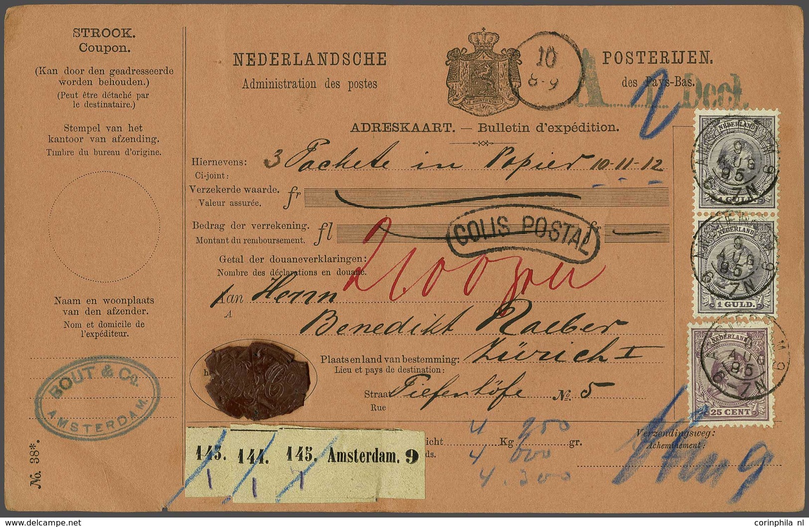 NL 1891 Princess Wilhelmina - Other & Unclassified