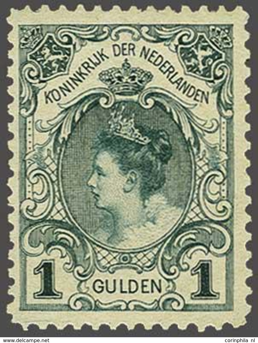 NL 1899 Numerals And Queen Wilhelmina - Other & Unclassified