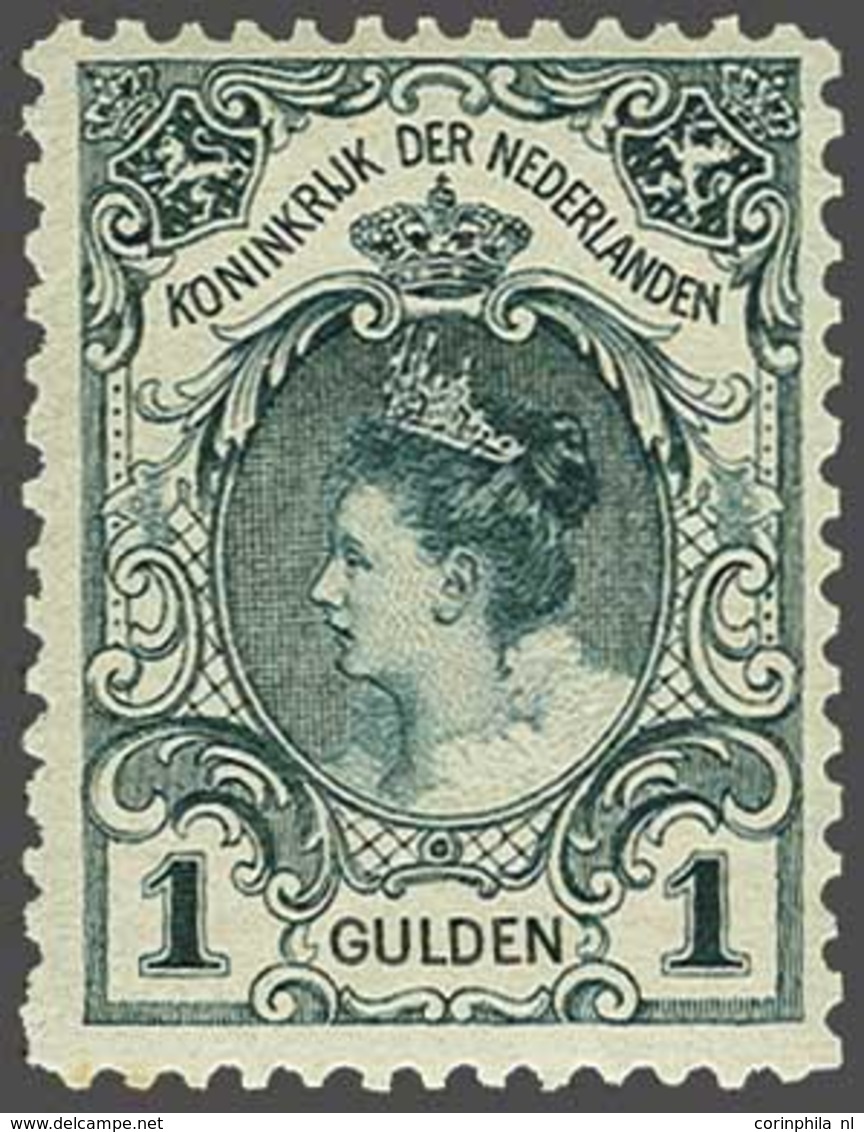 NL 1899 Numerals And Queen Wilhelmina - Sonstige & Ohne Zuordnung