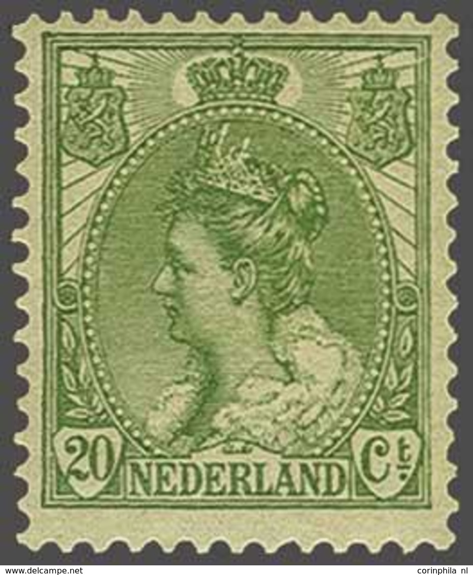 NL 1899 Numerals And Queen Wilhelmina - Other & Unclassified