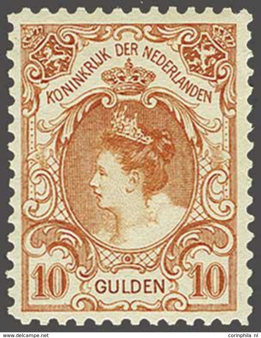 NL 1899 Numerals And Queen Wilhelmina - Otros & Sin Clasificación