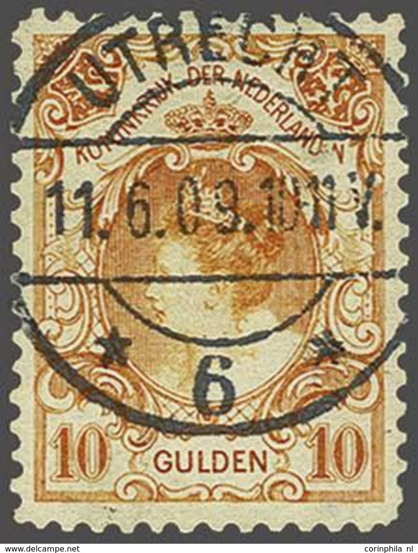 NL 1899 Numerals And Queen Wilhelmina - Autres & Non Classés