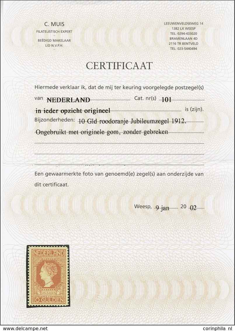 NL 1913 100 Years Of Independence - Other & Unclassified