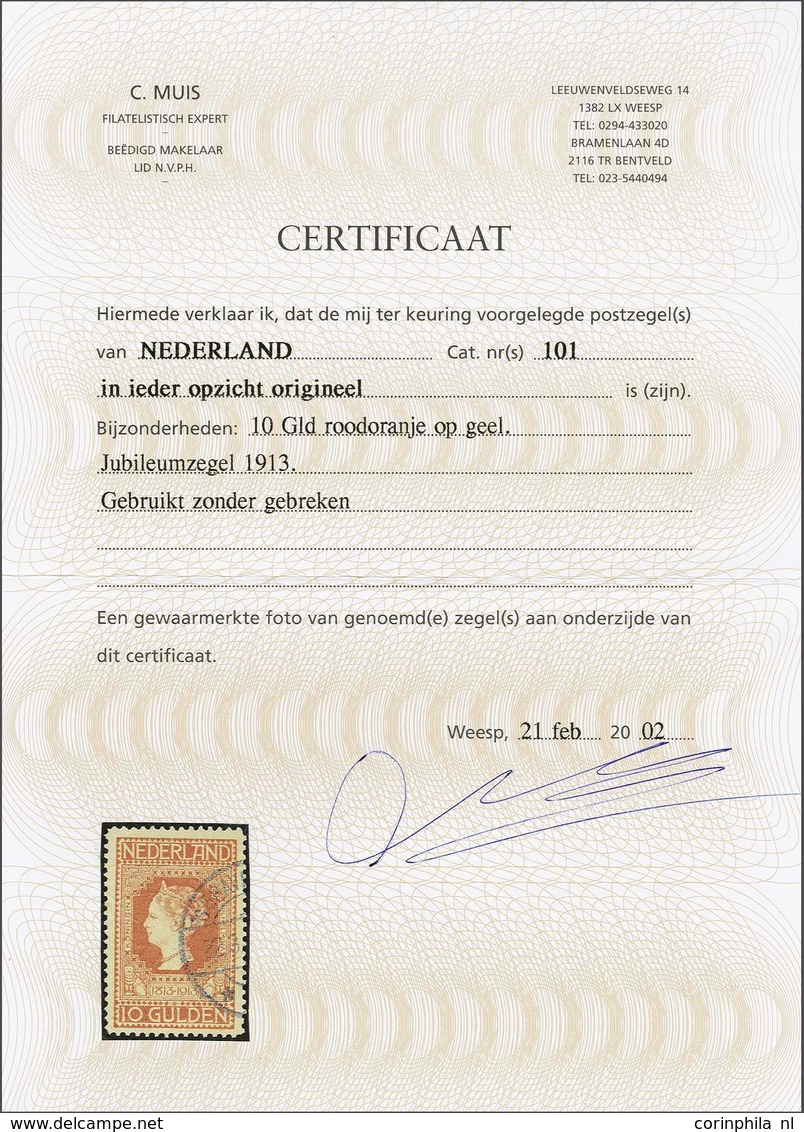 NL 1913 100 Years Of Independence - Other & Unclassified