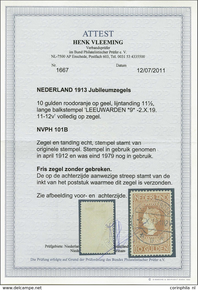 NL 1913 100 Years Of Independence - Other & Unclassified