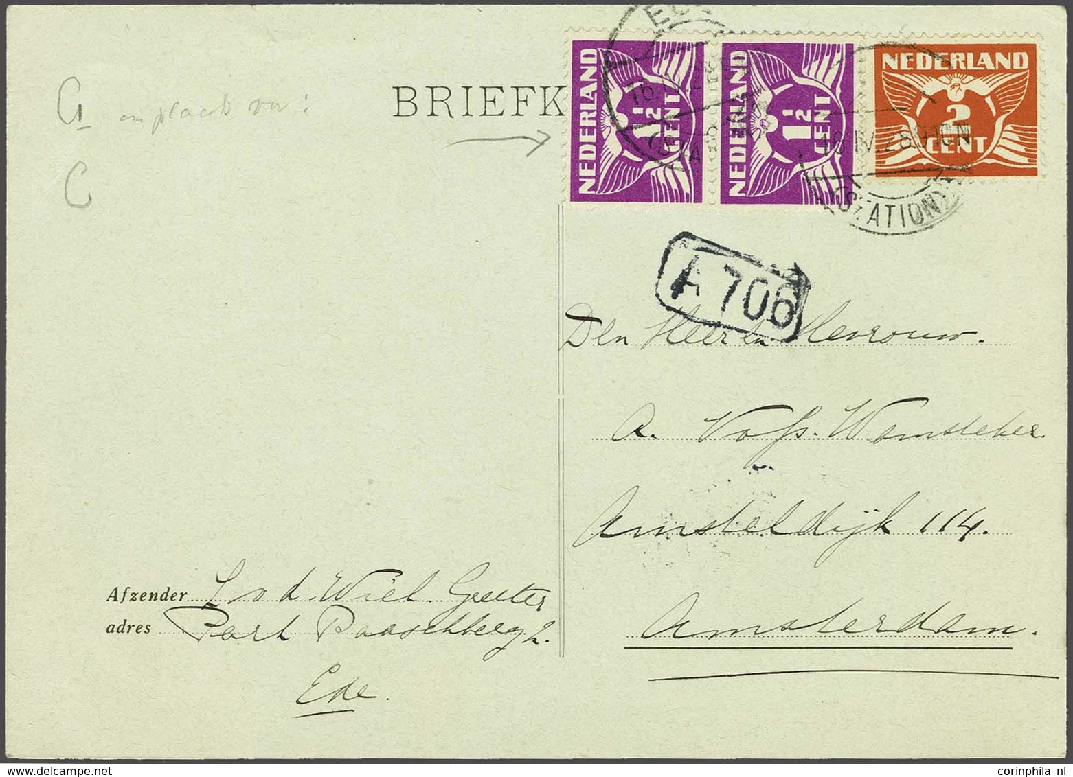 NL 1924 Lebeau And Veth - Other & Unclassified