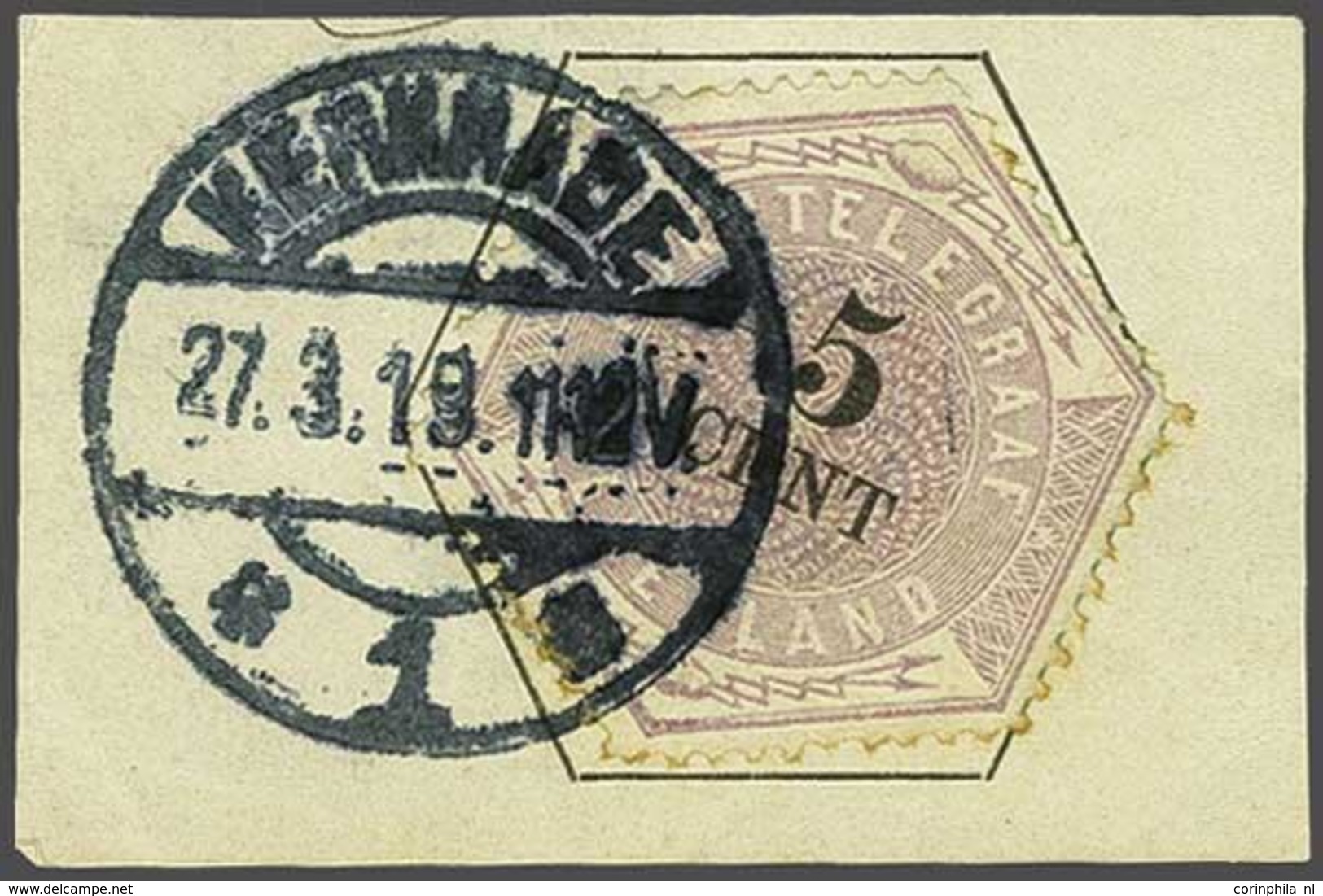 Netherlands Telegraph Stamps - Autres & Non Classés