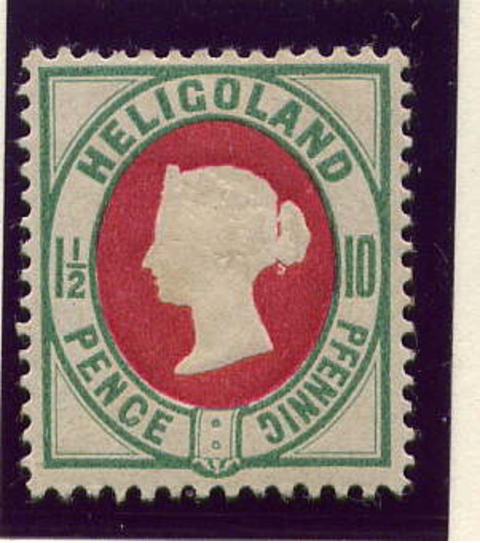 HELIGOLAND - 13* - VICTORIA - Heligoland (1867-1890)
