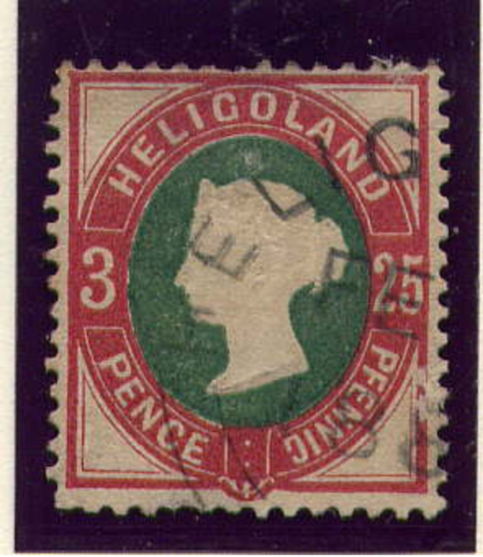 HELIGOLAND - 14° - VICTORIA - Heligoland (1867-1890)