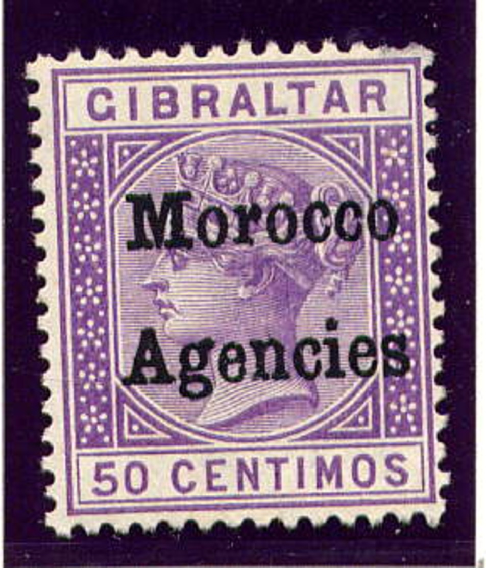 MAROC Bx ANGLAIS - 6(*) - VICTORIA - Bureaux Au Maroc / Tanger (...-1958)