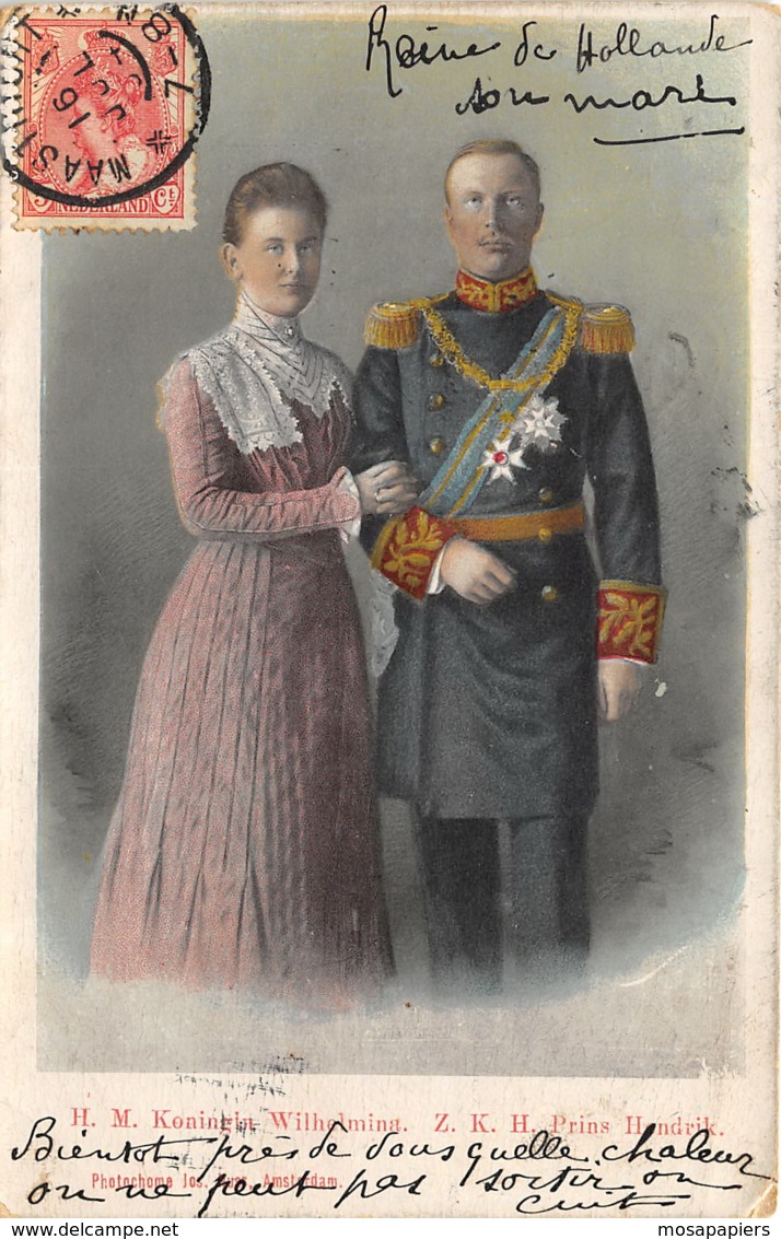 Pays-Bas - Famille Royale - 1904 - Familles Royales