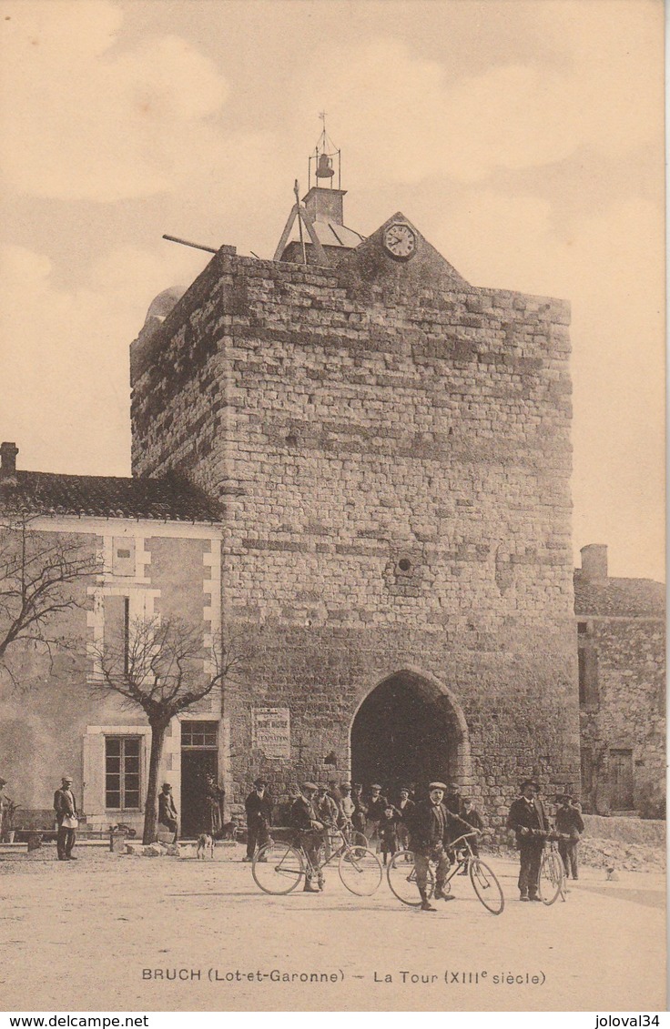 Lot Et Garonne - BRUCH - LOa Tour - Belle Animation - Non écrite - Autres & Non Classés