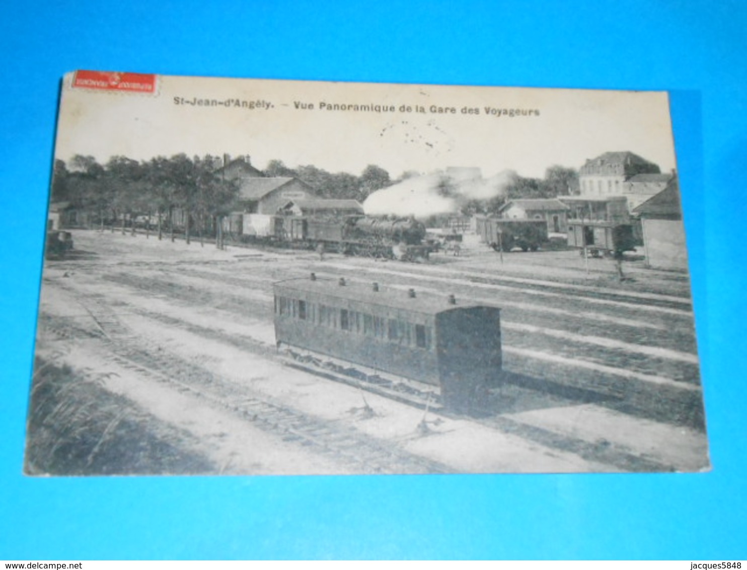 17 ) Saint-jean-d'angély - Vue Panoramique De La Gare Des Voyageurs - Année  : EDIT : - Saint-Jean-d'Angely