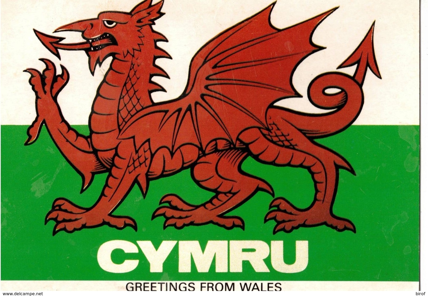 CYMRU GREETINGS FROM WALES (INGHILTERRA) - Gibilterra