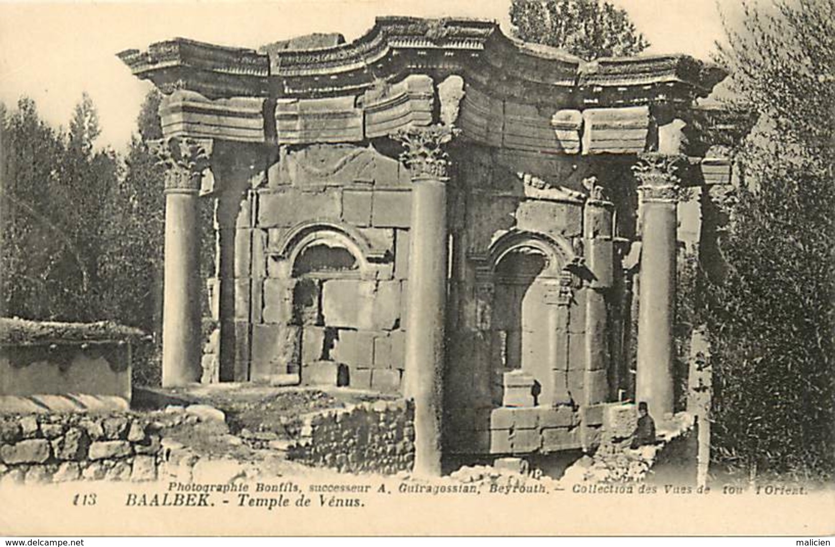 Pays  Div.-ref R547- Syrie - Syria - Baalbek  - Carte Bon Etat - Postcard In Good Condition  - - Syrie