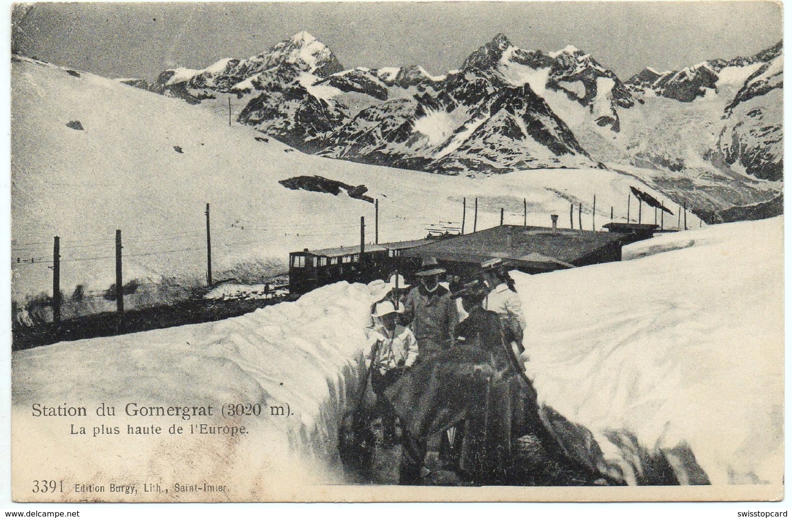 ZERMATT Gornergat-Bahn Station 1900 - Zermatt