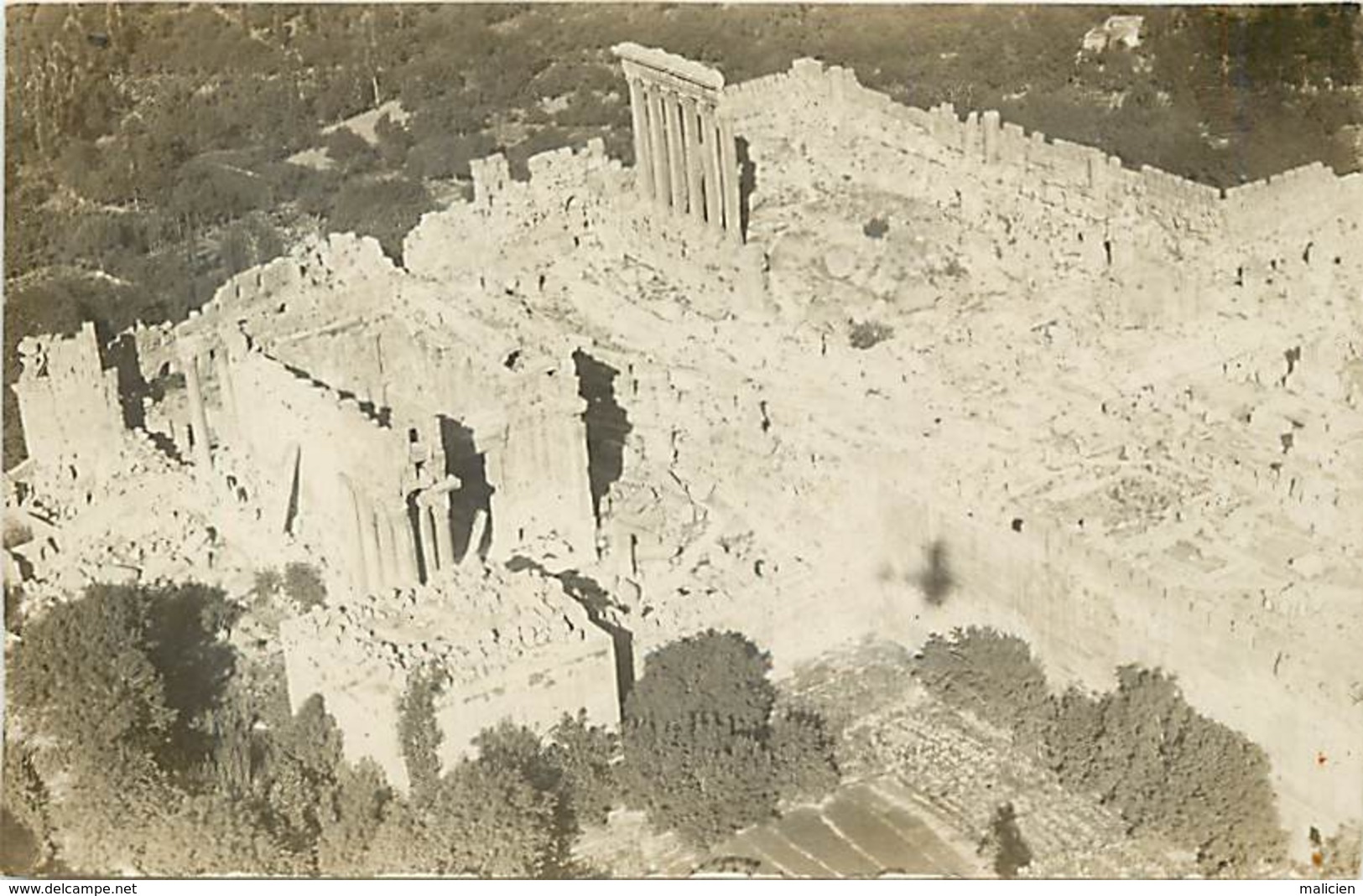 Pays  Div.-ref R537- Syrie - Syria - Carte Photo - Photo Postcard - Vue Aerienne - Aerial View - - Syrie