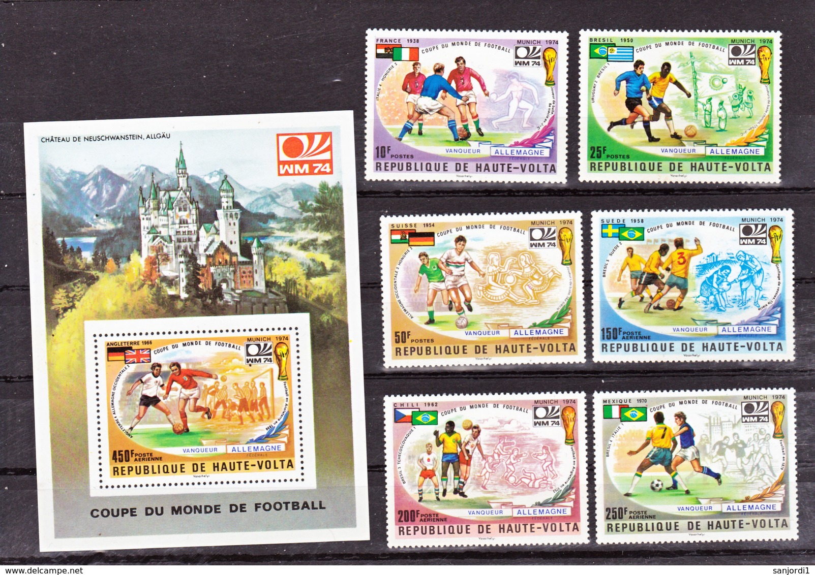 Haute Volta 329 331, PA 80 182 Et Bf 5Y Argentina 78 Neuf **TB  Mnh - Haute-Volta (1958-1984)