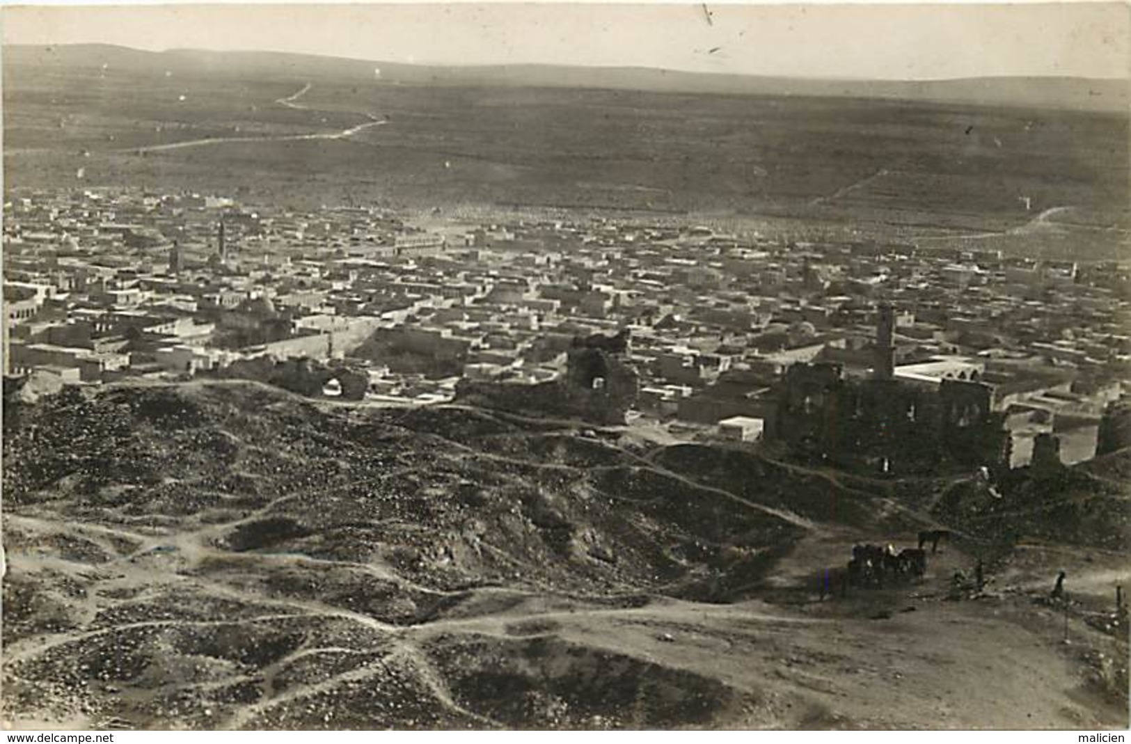 Pays  Div.-ref R534- Syrie - Syria - Carte Photo - Photo Postcard - Vue Aerienne - Aerial View - Alep - - Syrie