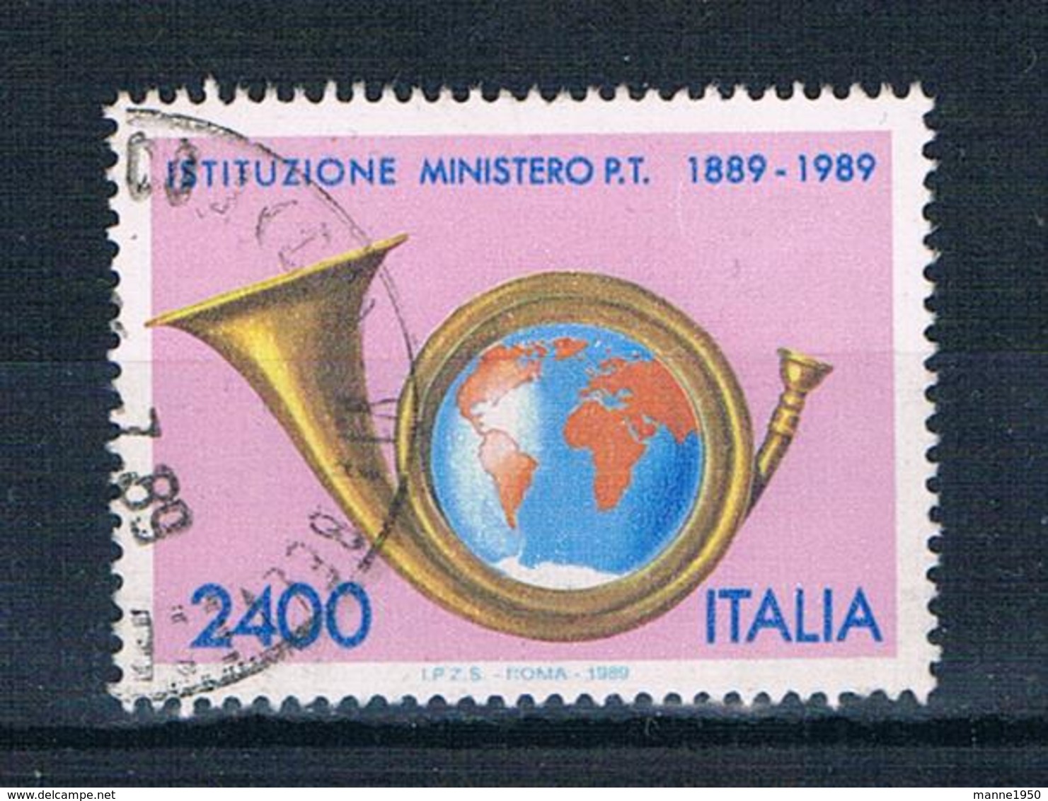 Italien 1989 Posthorn Mi.Nr. 2089 Gestempelt - 1981-90: Gebraucht