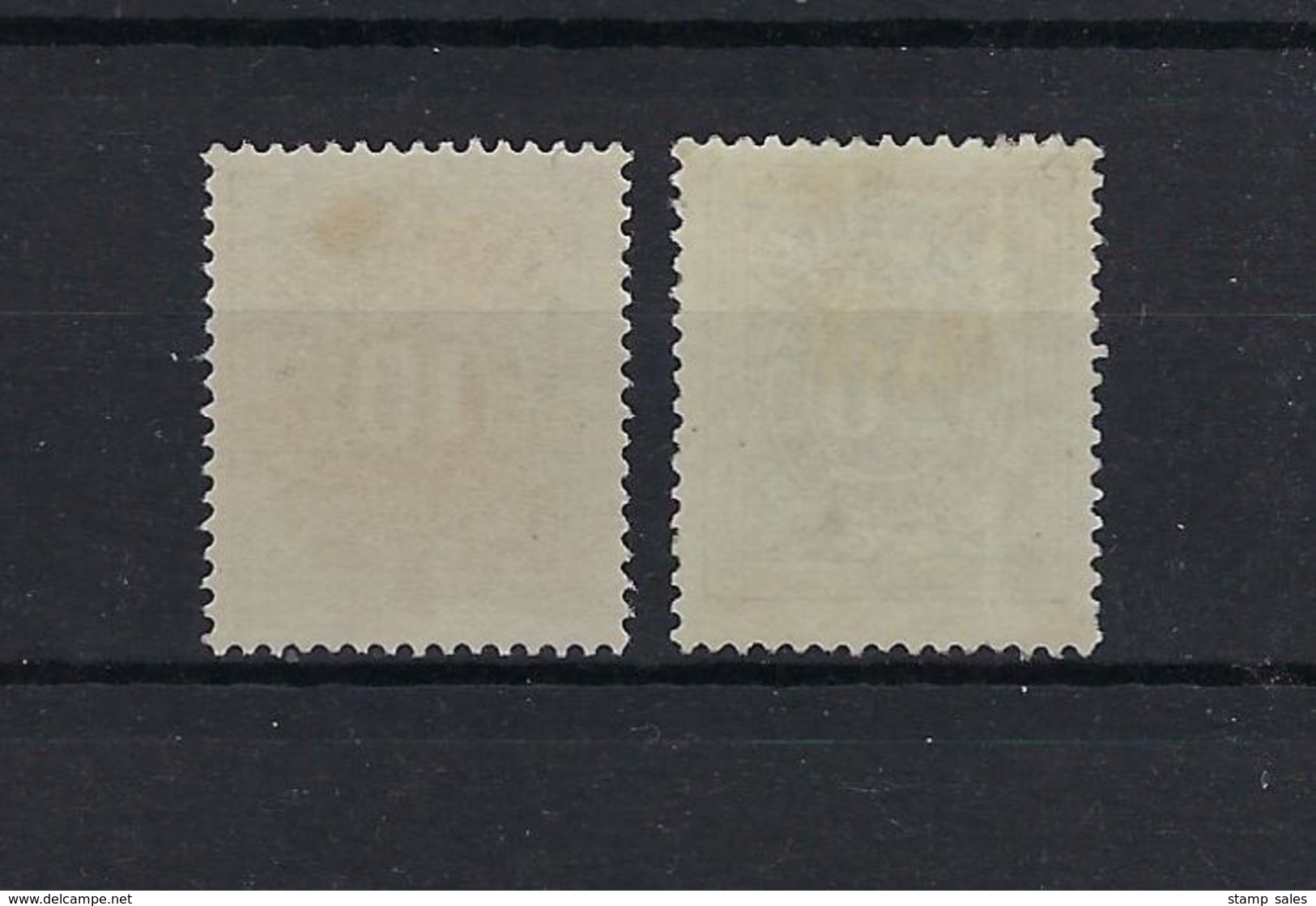 N°TX1/TX2 (ntz) (**) HERGOMD ZONDER SCHARNIER PRIJS VOOR MNH ** POSTFRIS ZONDER SCHARNIER COB € 357,00 - Stamps