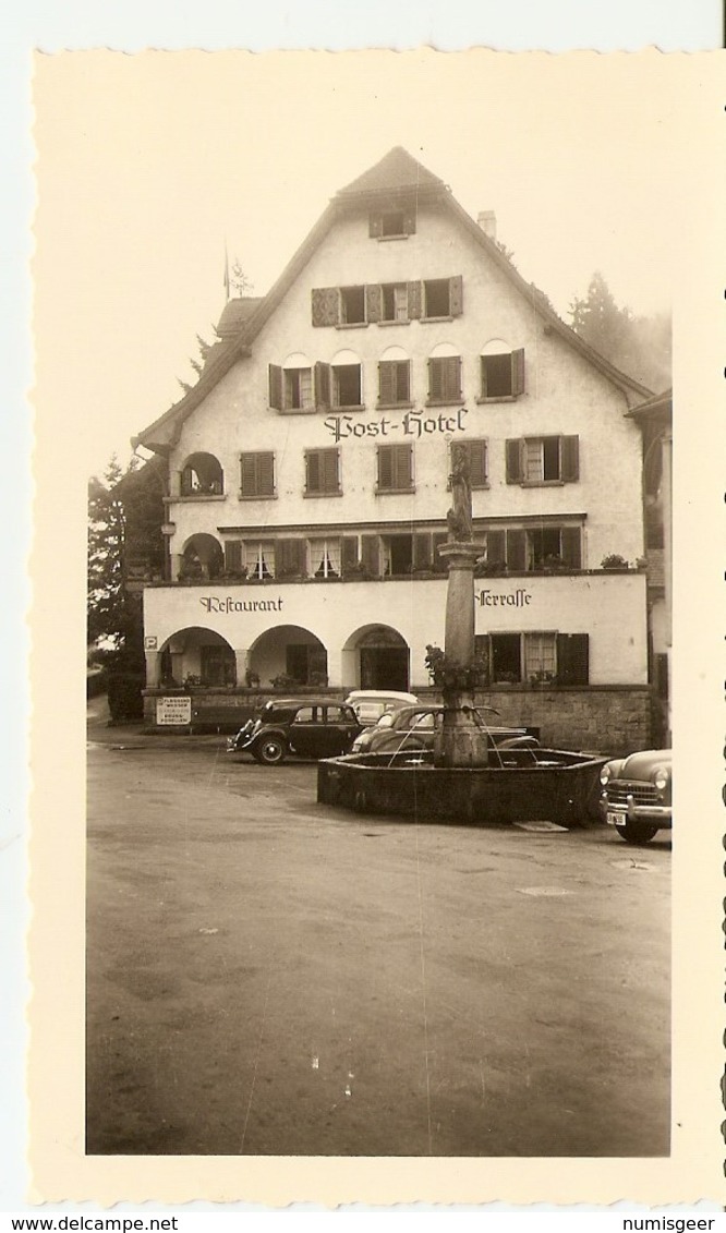 SUISSE  --  ( Uri )  WASSEN -   Post- Hotel ( Photo: Format 12 X 7.5 ) - Lieux