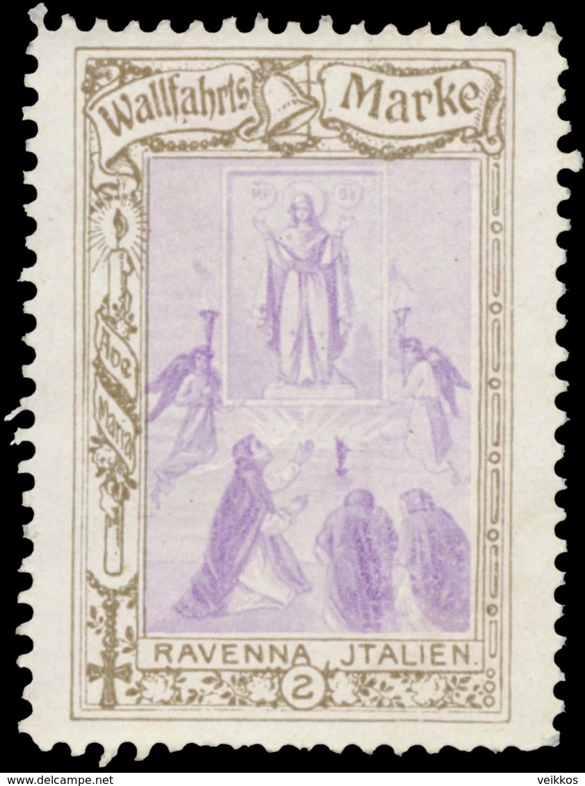 Reklamemarke: Ravenna Italien - Erinnophilie