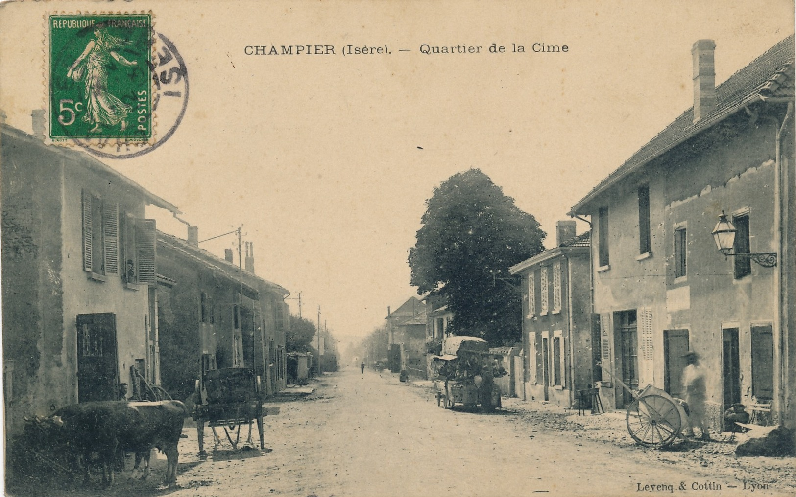 I56 - 38 - CHAMPIER - Isère - Quartier De La Cime - Autres & Non Classés