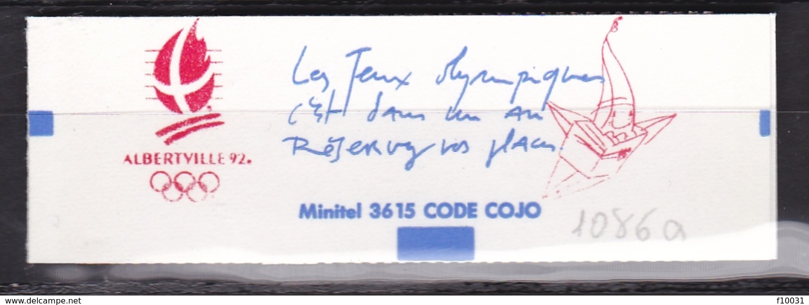 FRANCE Carnet  Albertville 92 N° 2614-C10a** Sans N° De Confectionneuse - Autres & Non Classés