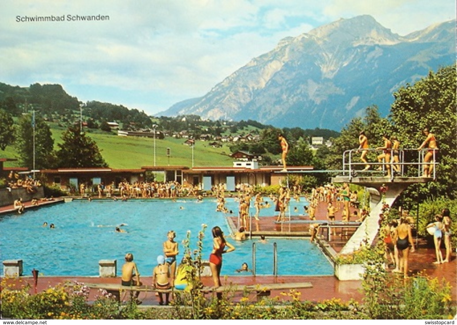 SCHWANDEN GL Schwimmbad - Schwanden