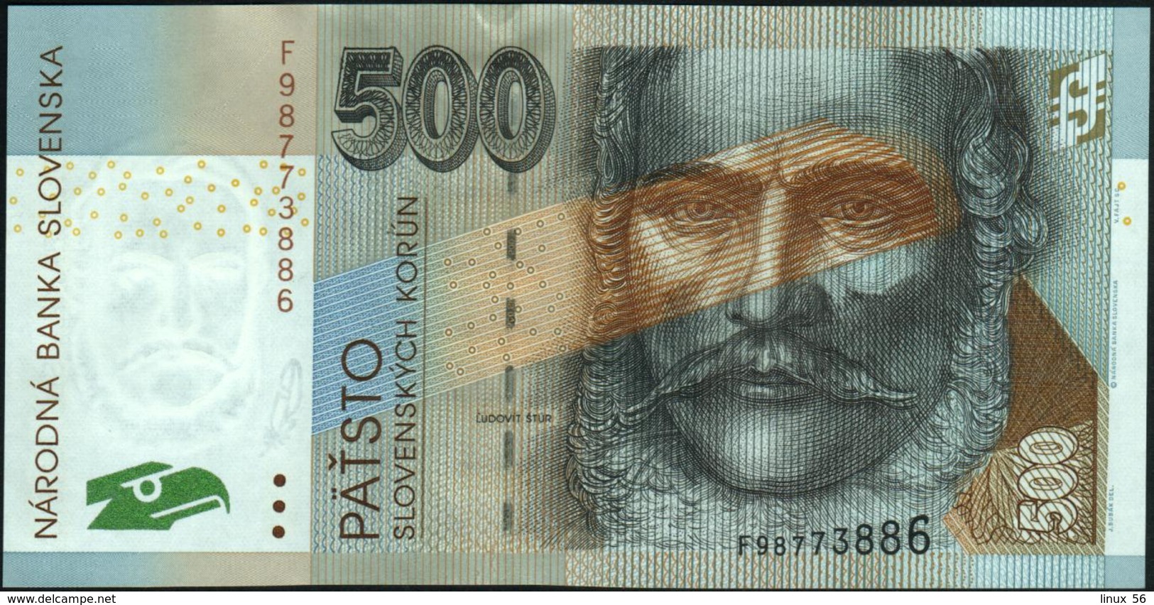 SLOVAKIA - 500 Korun 10.07.2006 UNC P.46 - Slowakije