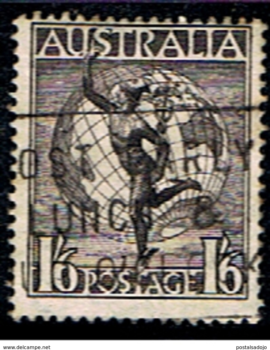 AUSTRALIA 424 // YVERT 5 ( P AÉRIENNE ) // 1934 - Usados