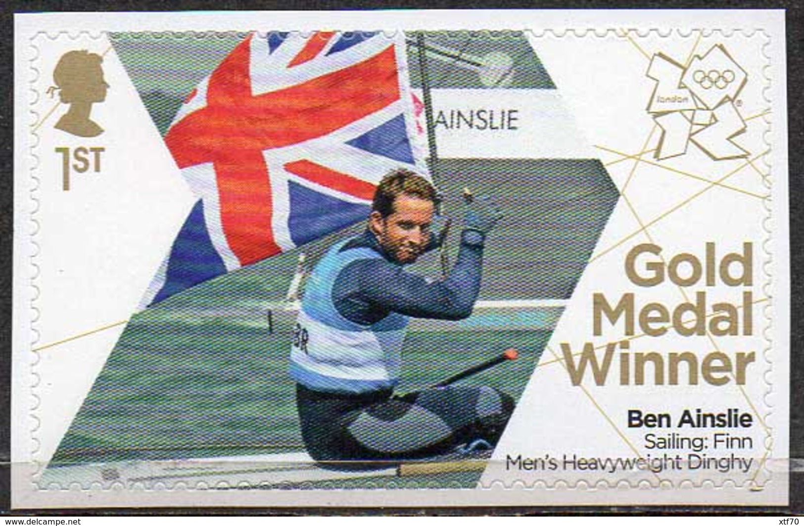 GREAT BRITAIN 2012 Olympic Games Gold Medal Winners: Ben Ainslie - Nuovi