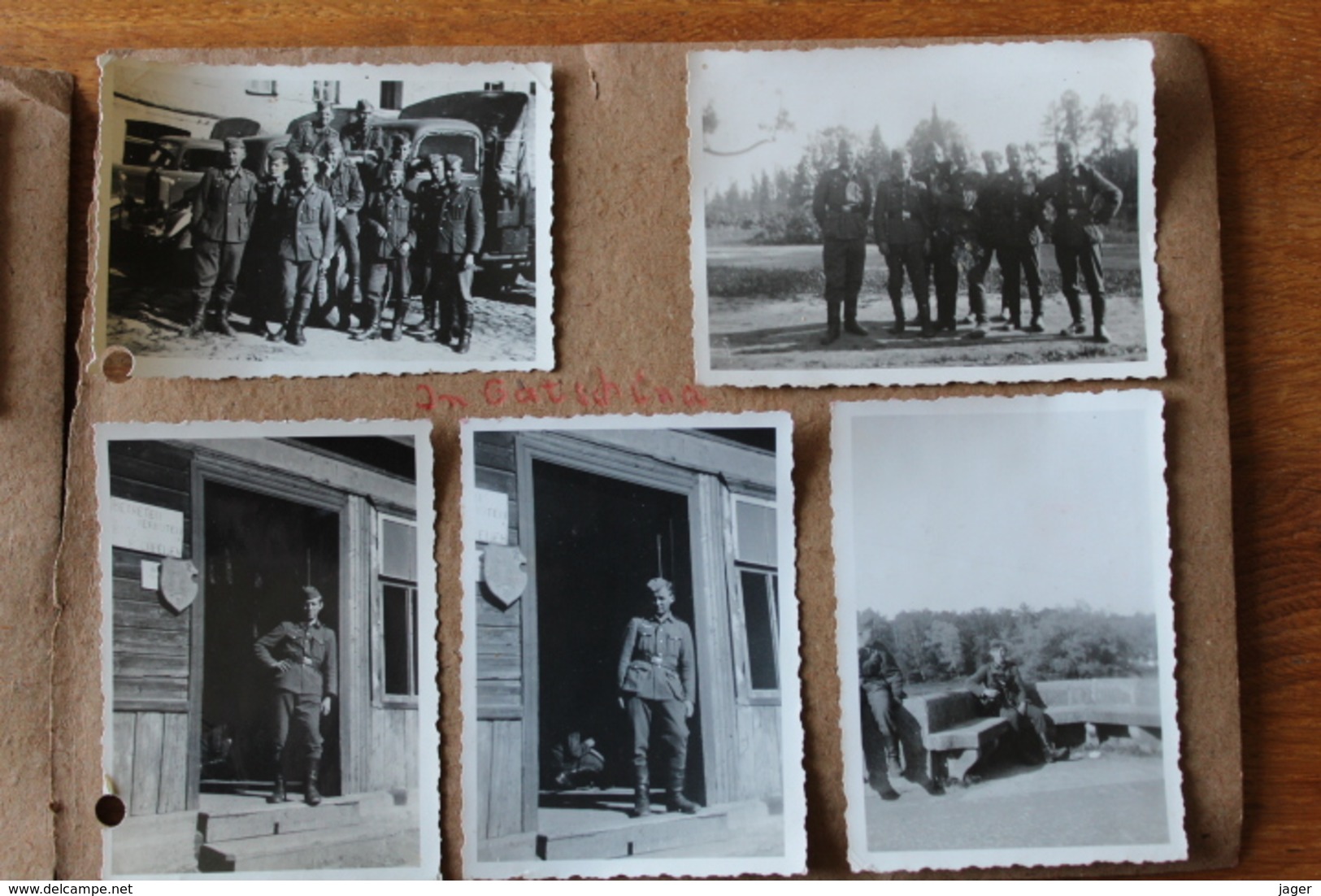 Photos Troupes Allemandes 1942 1943  Au Danemark    Identifiées Localisées WWII - 1939-45