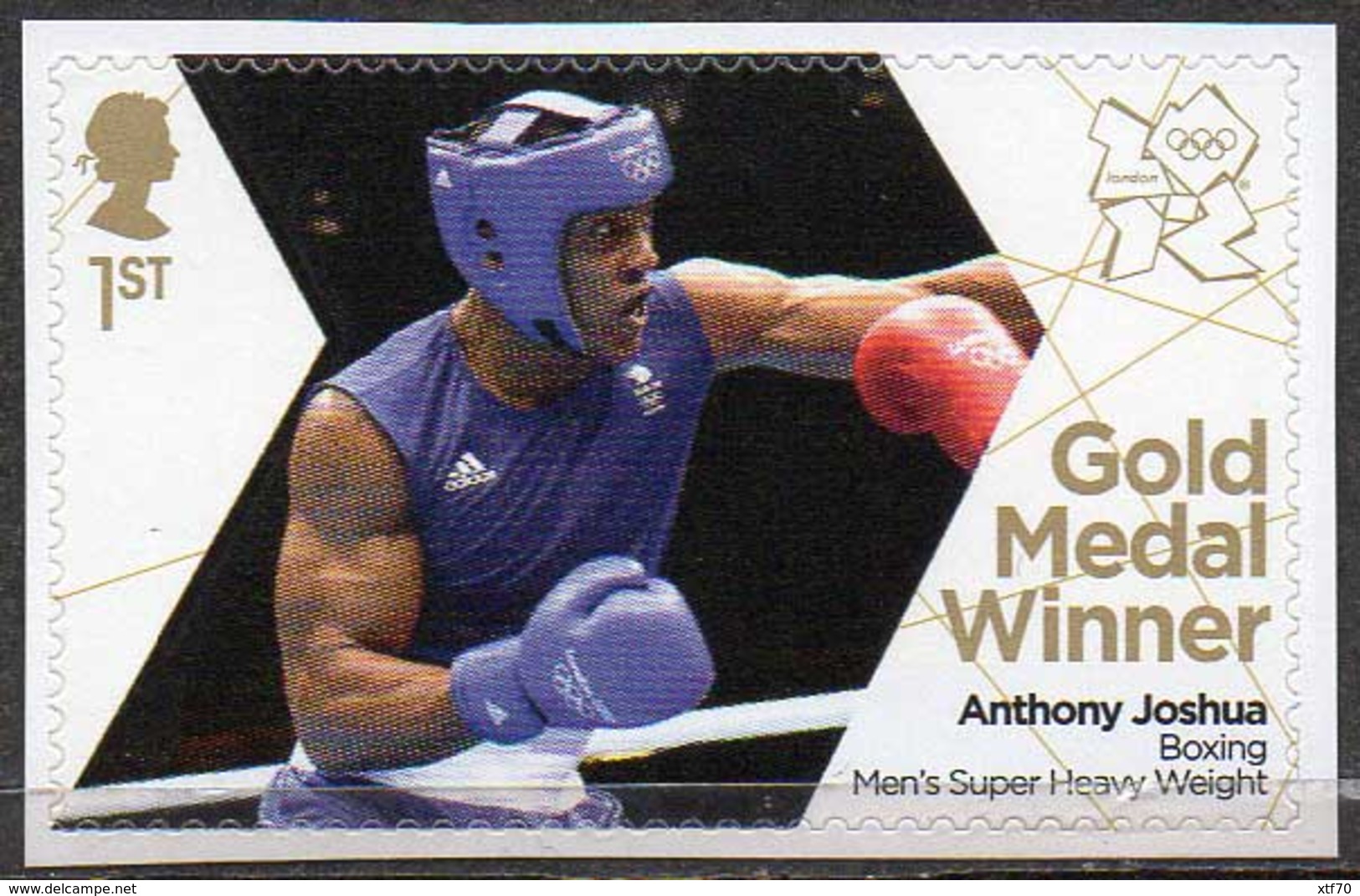 GREAT BRITAIN 2012 Olympic Games Gold Medal Winners: Anthony Joshua - Neufs