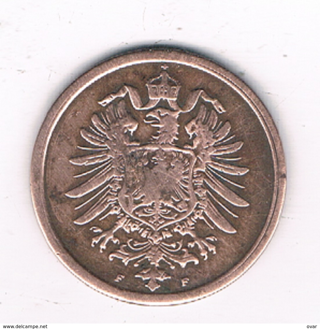 2 PFENNIG  1876 F  DUITSLAND /1427/ - 2 Pfennig