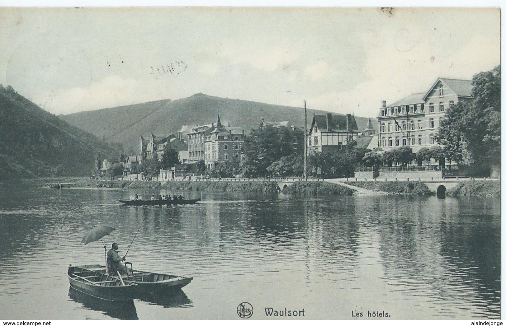 Waulsort - Les Hôtels - Ed. Nels Série Waulsort No 11 - 1911 - Hastière