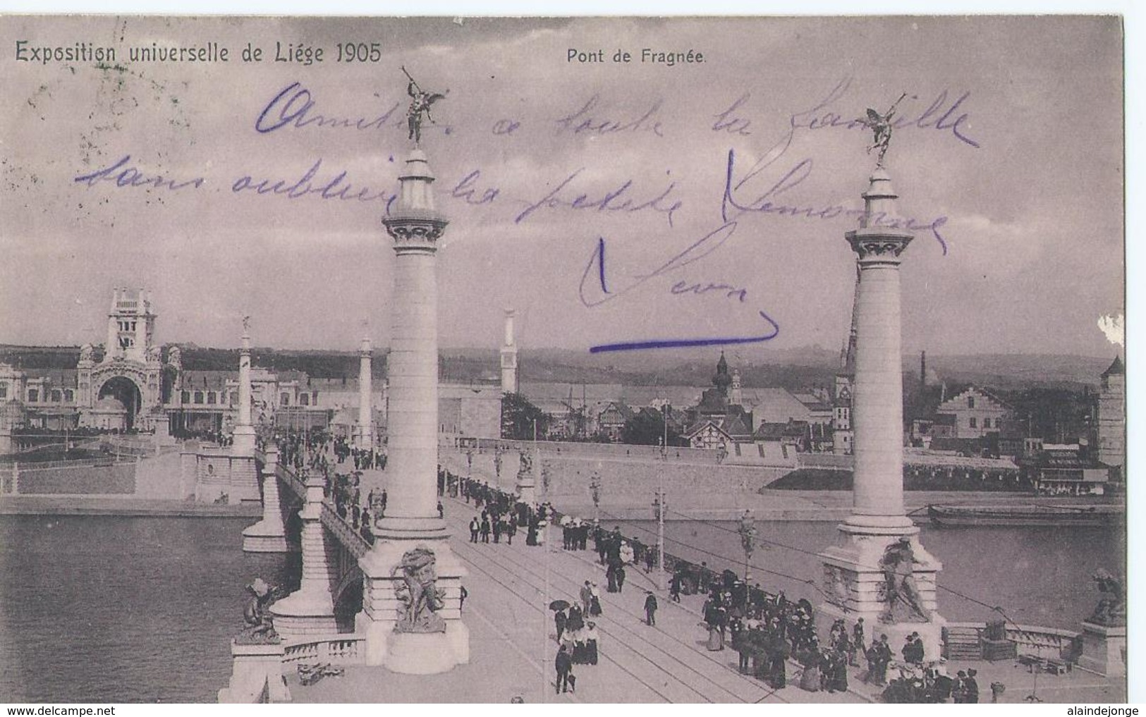 Luik - Liège - Exposition Universelle De Liège 1905 - Pont De Fragnée - Nels No 163 D - 1905 - Luik