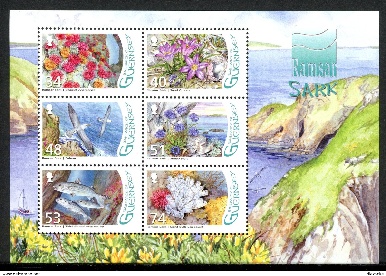 Guernsey MiNr. Block 47 Postfrisch MNH Insel Sark (P2763 - Guernsey