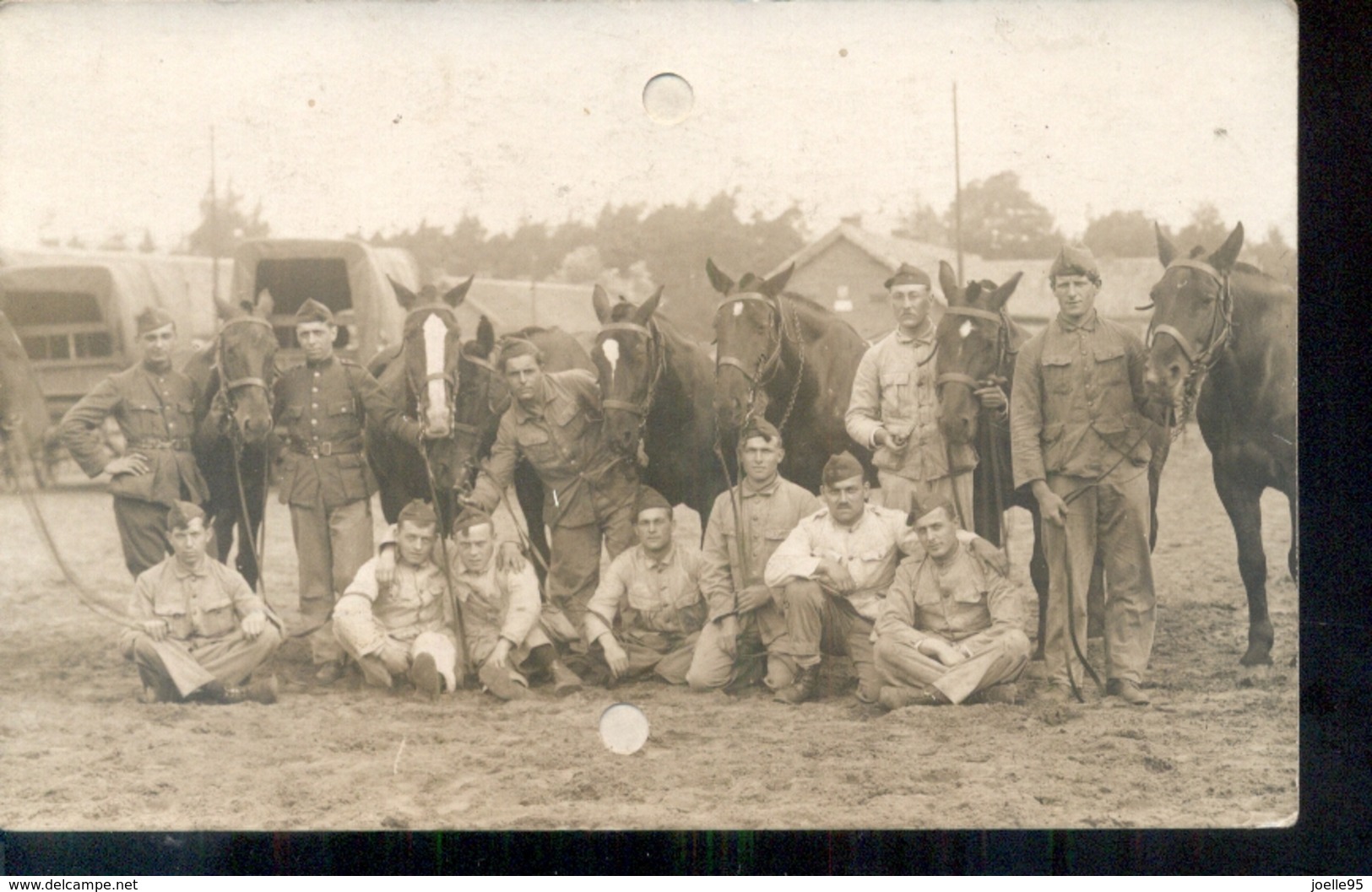 Kamp Beverloo - Beringen - Mobilisatie - Paarden - Fotokaart - 1923 - Beringen