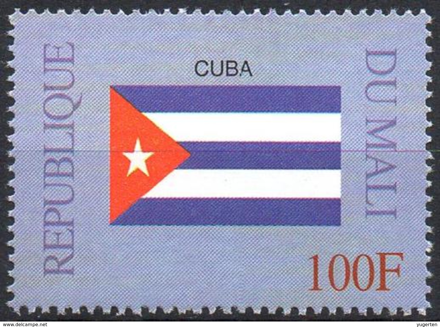 MALI 1999 - 1v - MNH** - Flag Of Cuba Kuba Flags Drapeaux Fahnen Bandiere Banderas флаги - Timbres