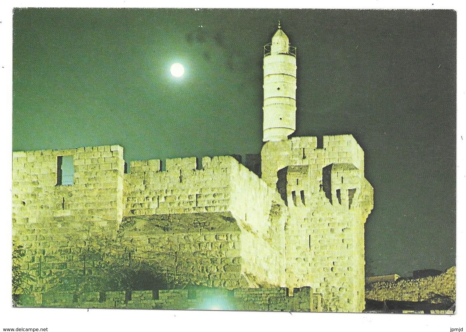 JERUSALEM - THE CITADEL AT NIGHT - I. Amad N° 9 - Israel