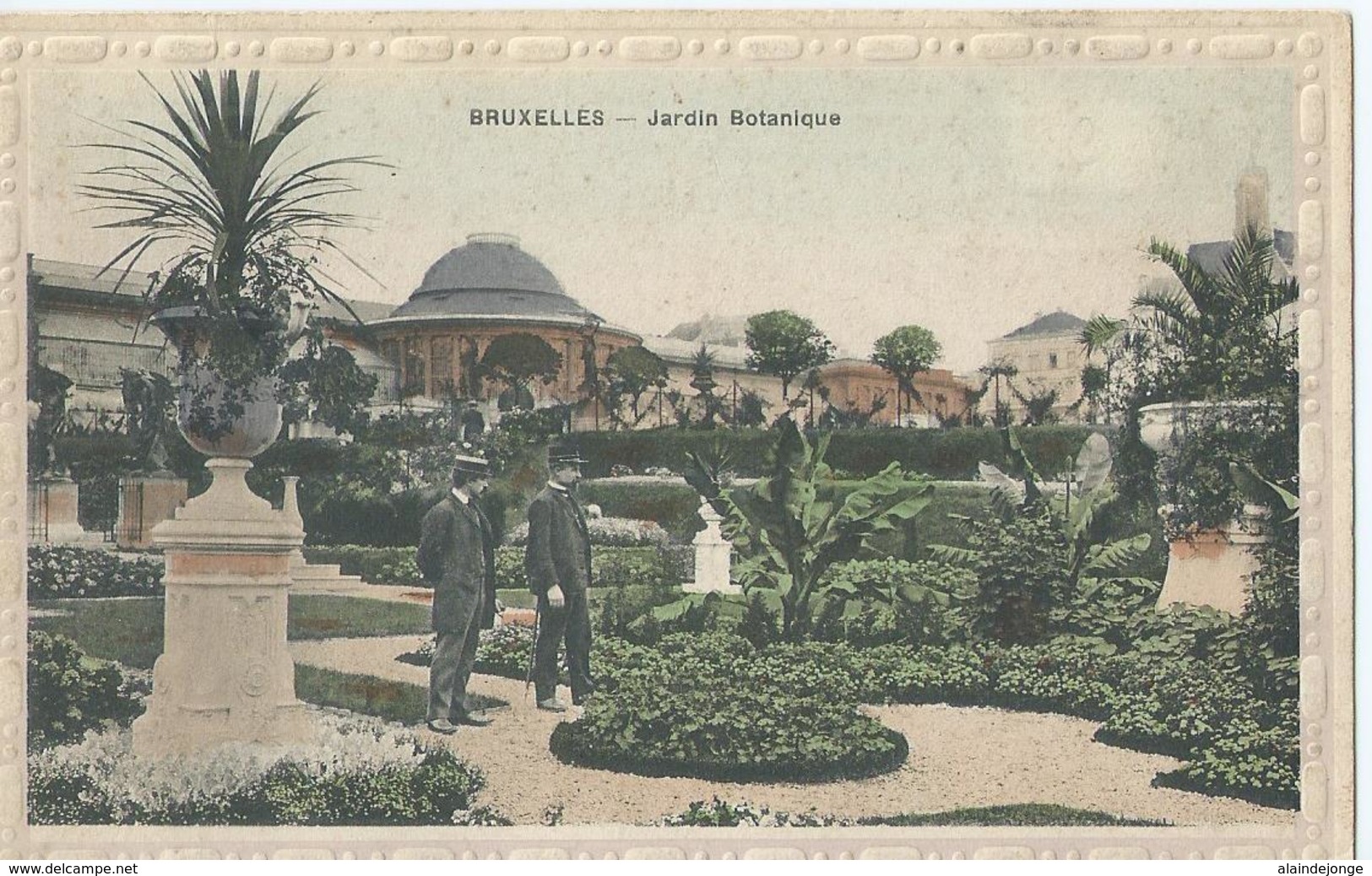 Brussel - Bruxelles - Jardin Botanique - Editio Du Grand Bazar De La Rue Neuve - 1910 - Forêts, Parcs, Jardins