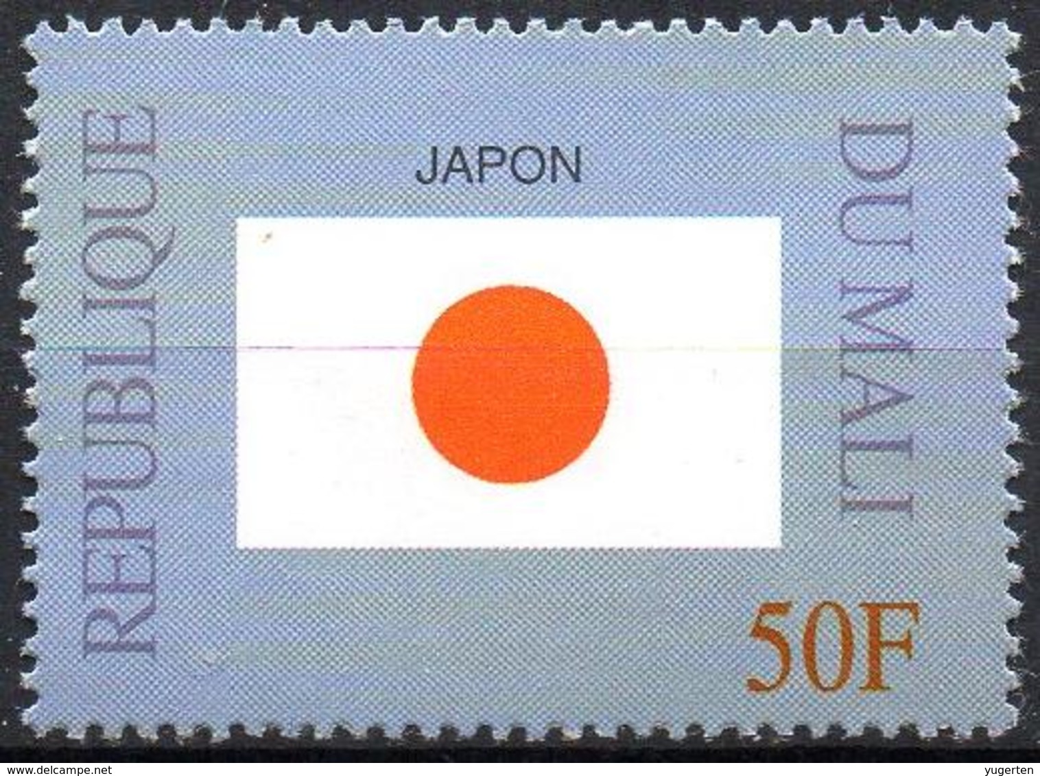 MALI 1999 - 1v - MNH** - Flag Of Japan Japon Flags Drapeaux Fahnen Bandiere Banderas флаги - Francobolli